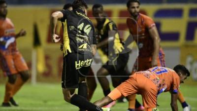 Ramiro Rocca marcó un golazo de taquito. Foto Yoseph Amaya.