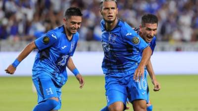 Alex López se lució con un espectacular gol. Foto Concacaf Twitter.