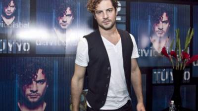 El cantante David Bisbal.