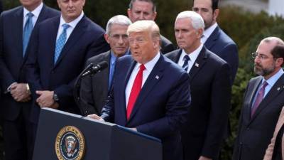 El presidente estadounidense Donald Trump.