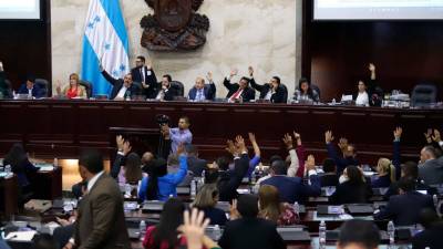 Diputados de Honduras en sesión legislativa | Fotografía de archivo