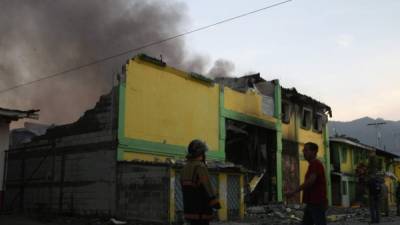 El inmueble está ubicado en el barrio Buenos Aires de San Pedro Sula.