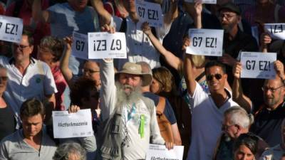 Las cumbres de países del G7 son con frecuencia escenario de choques entre manifestes y fuerzas del orden.