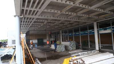 Los trabajos estarán finalizados el otro mes.