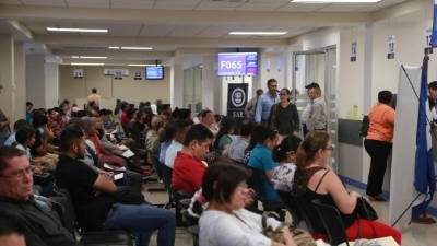 Imagen de las oficinas del SAR en San Pedro Sula.
