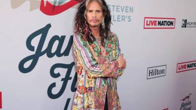 El cantante estadounidense Steven Tyler.