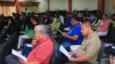 Hoy serán certificados los docentes que serán los guías del programa auditivo. Fotos: Jorge Monzón