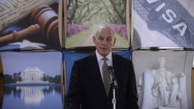 John Kelly, secretario de Seguridad Nacional de EUA.