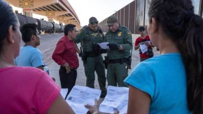 En todo 2019 fueron retornados 109,185 hondureños, la mayoría de Estados y México. AFP
