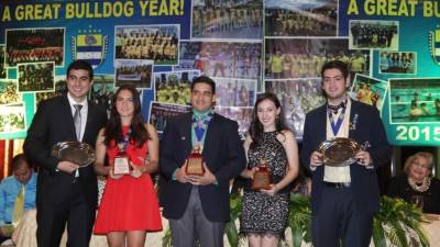 Diego Panayotti, Jennifer Yuja, Felipe Soto, Eva Lardizábal y Juan Pablo Sabillón.
