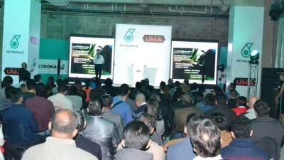 Imágenes del lanzamiento de la unión de las dos compañías realizada en Ciudad de Guatemala.