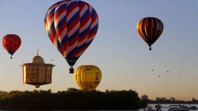 El de León, Guanajuato, es el más importante festival aerostático en toda latinoamérica y el tercero de América.