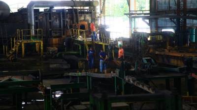 La planta en la que se fabrican las varillas está en Río Blanco; ahí se producen unas 40,000 toneladas de ese material al año. / Melvin Cubas