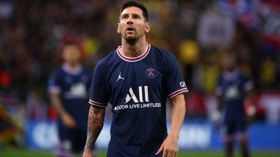 Lionel Messi podría reaparecer en el duelo de este domingo cuando PSG reciba al Reims.