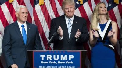 Trump y su vicepresidente Mike Pence serán nominados en la convención republicana.