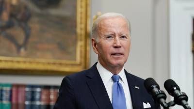 Imagen de archivo del presidente estadounidense Joe Biden. EFE/EPA/Yuri Gripas /