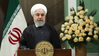 El presidente iraní Hasan Rohani. Foto: AFP