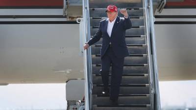 Trump realizó un mitin en Ohio en su campaña electoral por la presidencia de EEUU.