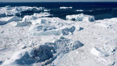 Groenlandia es una isla ubicada en América del Norte, al noreste de Canadá, y cubierta por hielo en un 75% de su superficie. EFE.