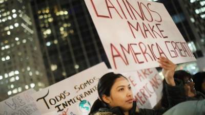 Las protestas contra el gobierno de Trump se han multiplicado en varias ciudades de EUA.