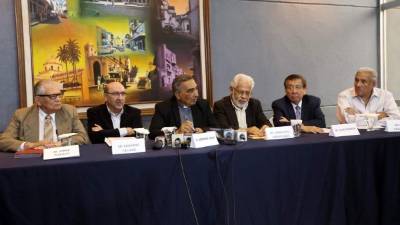 Integrantes de la Mesa de Convocantes al Diálogo.