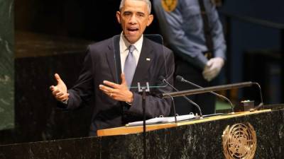 Obama brinda un discurso sobre el terrorismo en la Asamblea de la ONU.