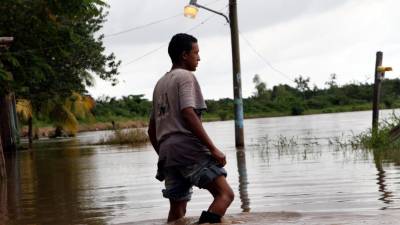 En el Tapón de Los Oros, las cosas no han mejorado; sus habitantes conocen la furia del Ulúa y están atentos a cualquier evacuación.