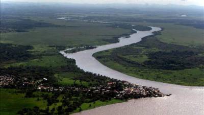 Una vista panorámica del río San Juan. EFE/Archivo.