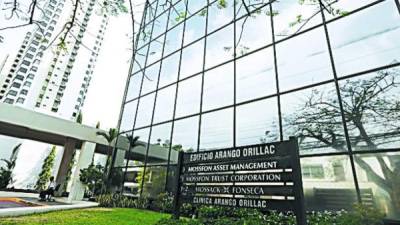 El edificio donde se encuentran las oficinas legales de Mossack Fonseca en Panamá.