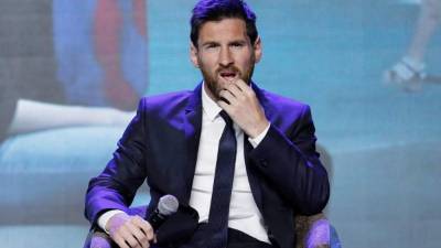 Messi, es el referente en el ataque del Barcelona.