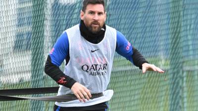 Lionel Messi se reincorporó a los entrenamientos del PSG el pasado miércoles.