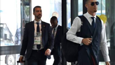 El delantero portugués se encuentra en su país de vacaciones tras la eliminación a manos de Uruguay en los octavos de final del Mundial Rusia 2018.