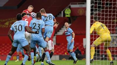 Manchester United es segundo en la tabla de posiciones con 57 puntos. Foto AFP.