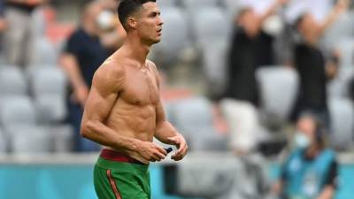 Cristiano Ronaldo ha marcado cuatro goles en lo que va de la Eurocopa. Foto AFP.