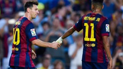 Lionel Messi confía en que su compañero Neymar pueda ganar el Balón de Oro.