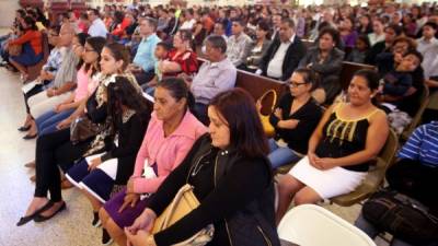 La misa se ofició en la basílica menor de Suyapa.