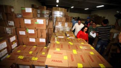El pasado viernes las autoridades de Salud recibieron los productos.