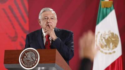 El presidente de México, Andrés Manuel López Obrador. Foto: EFE