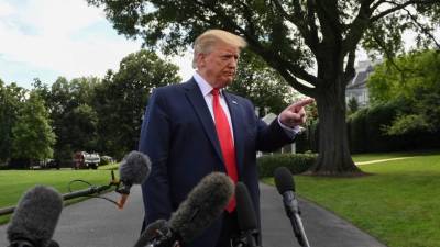 El magnate oficializará hoy su campaña para la reelección tras anunciar la deportación masiva de inmigrantes de EEUU./AFP.