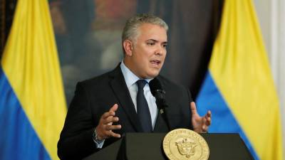 Iván Duque, presidente de Colombia. (Foto: EFE)