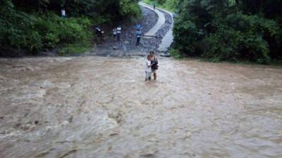 Varias comunidades en Honduras han sufrido el embate de las recientes lluvias.