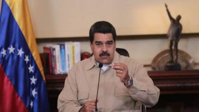 Maduro convocó 'a los patriotas' a colmar las calles de Caracas para contrarrestar la marcha de la oposición. AFP