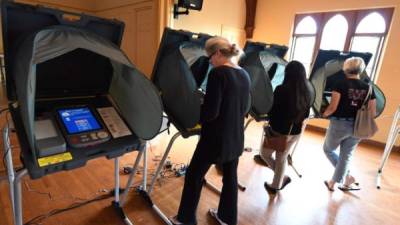 Además de elegir a los nuevos congresistas y senadores, los estadounidenses votaron por varios temas sociales./AFP.