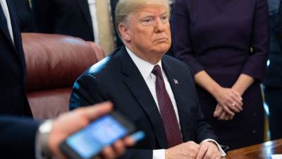 El presidente de EEUU, Donald Trump. AFP