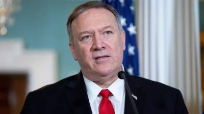 El secretario de Estado, Mike Pompeo, informó sobre la decisión de Trump contra los funcionarios turcos.