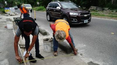 El espacio para la ciclovía es de 1.35 metros.
