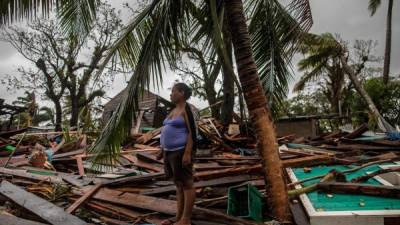 El huracán Iota causó estragos y muertes en Honduras y Nicaragua./AFP.