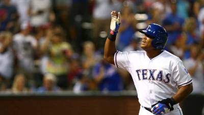 El jonrón solitario del dominicano Beltré en el quinto inning, un batazo por el bosque izquierdo, completó el ciclo ante tres lanzadores de Houston.