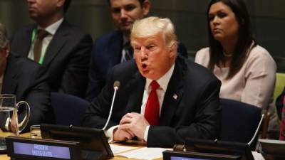 Trump pronunciará mañana su esperado discurso en la Asamblea General de la ONU./AFP.