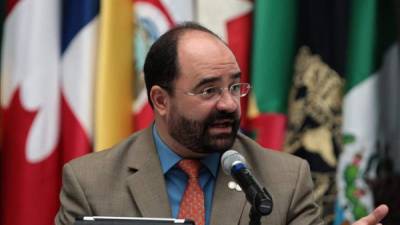 Agosto de 2014, el secretario ejecutivo de la Comisión Interamericana de los Derechos Humanos (CIDH), Emilio Álvarez Icaza. Foto de archivo.